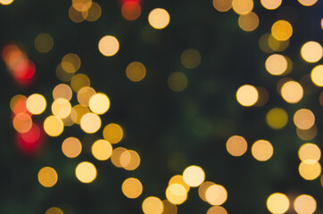 Fototapeta premium bokeh light background
