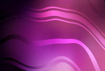 Dark Purple, Pink vector blurred pattern.