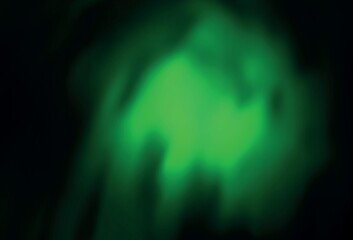 Dark Green vector abstract blurred background.