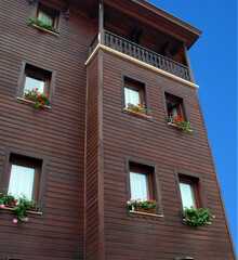 wood house