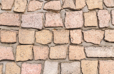 Fototapeta premium Texture of old ceramic mosaic