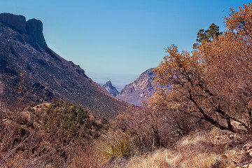 Mountains and valleys, Big Bend National Park, USA