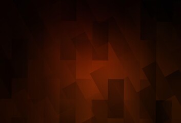 Dark Red vector backdrop with rhombus.