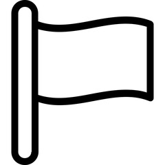 
Flag Flat Vector Icon 
