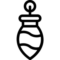 
Christmas Light Flat Vector Icon
