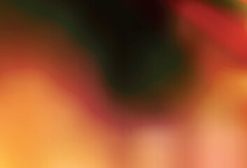 Light Orange vector blurred bright texture.