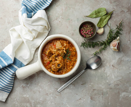 Caldereta de cordero navidena - Spanish lamb stew for Christmas