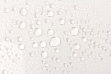 Water drops texture background. Water drops. Gray.Selective focus.