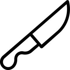 
Knife Flat Vector Icon
