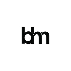 bhn letter original monogram logo design
