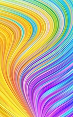 Abstract stripes art wave line background