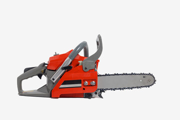 Naklejka premium 11.5 inch chainsaw on white isolated background