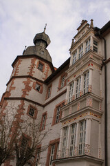 Rathaus in Alfeld an der Leine; Turm und Schmuckerker