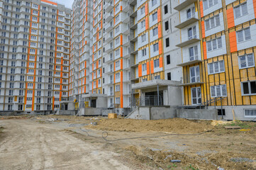 Obraz premium City life. City views. Urban exteriors, interiors and panoramas.