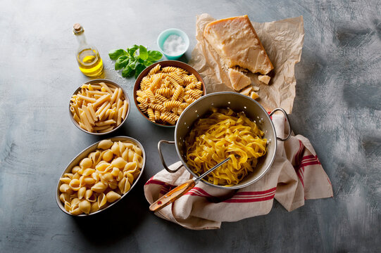 Pasta selection