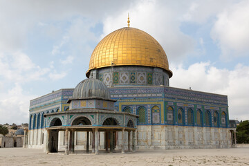 Dome of the rock in Jerusalem