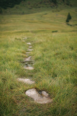 Hiking in Dachstein mountains (Dachsteingebirge)