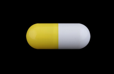 yellow capsule