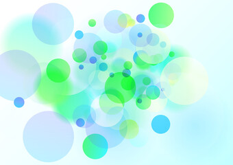 abstract background with bubbles