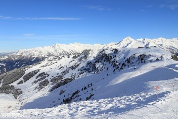 Fototapeta na wymiar Austria ski resort - Mayrhofen