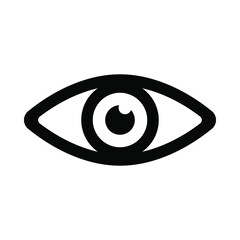 
eye icon. eye symbol, for web campaigns, applications, media and others