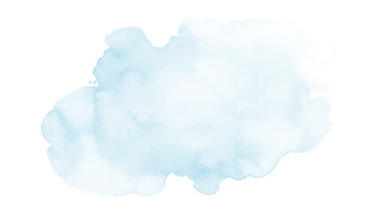 Soft blue and harmony background of stain splash watercolor - 395533511