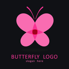 Butterfly Logo Icon Symbol Design