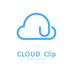 Cloud Logo Icon Symbol Design