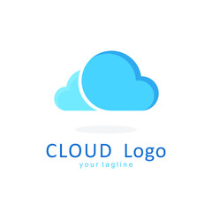 Cloud Logo Icon Symbol Design