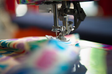 Nähmaschine Nähen Nadel Faden Werken 