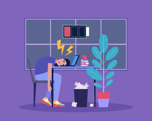 Professional burnout