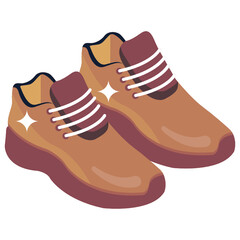 
Trendy icon of shoes, editable vector 

