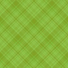 Seamless pattern in green colors for plaid, fabric, textile, clothes, tablecloth and other things. Vector image. 2