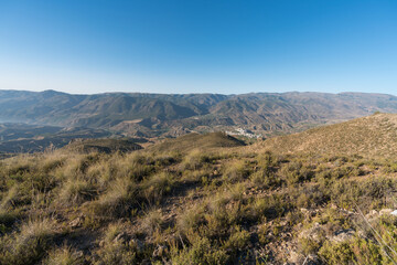 mountainous landscape in southern Spain