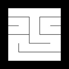 家紋　角字　へ　平