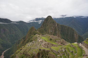 machu picchu in the andes 