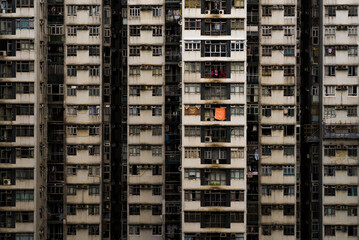 Fototapeta na wymiar high density apartment