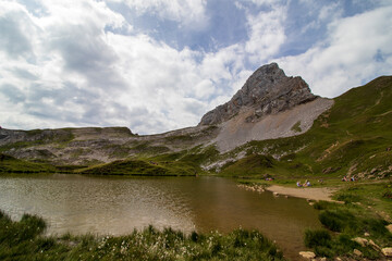 View from Lac de Peyre, France