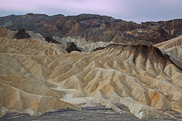 Landscape of Golden Canyon, Death Valley National Park, California, USA