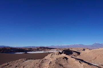 landscape with sky atacama chile