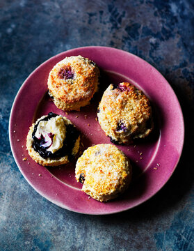 Blueberry scones