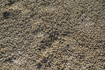 Close up, abstract view of the soil in the Painted Hills area of John Day Fossil Beds National Monument