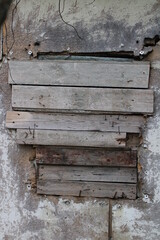 old wooden wall