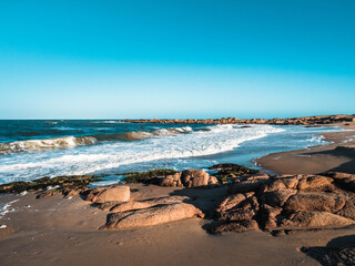 beach at sunset