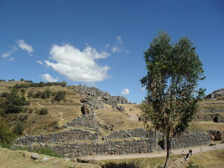 landscape of region cusco peru