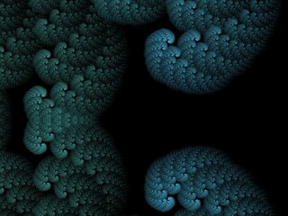 Imaginatory fractal background Image