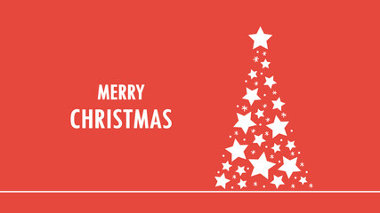 Merry Christmas poster. Merry Christmas vector text. Merry Christmas lettering design card template.