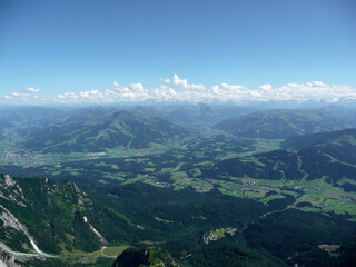 Climbing tour Kopftorlgrat mountain, Tyrol, Austria