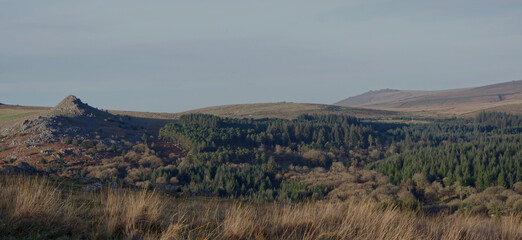 Obraz premium Viewfrom sheepstor_1bcb