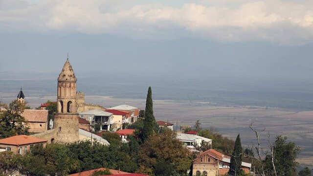 The City of Sighnaghi, Georgia, Asia